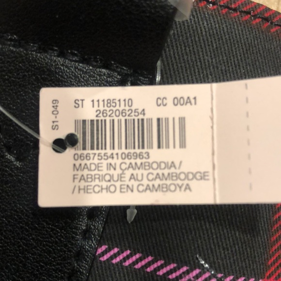 NEW Victoria’s Secret Red and Black Tote Bag - Picture 5 of 5